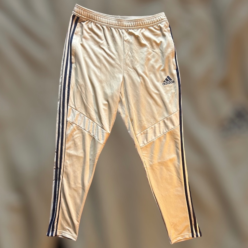 Adidas Men's L Tiro 19 Training Soccer Pants Legacy Gold Black FT8434 APU008